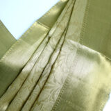 Nita Ambani inspired golden soft tissue brocade saree