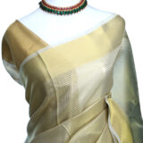 Nayanthara replica tissue soft silk saree